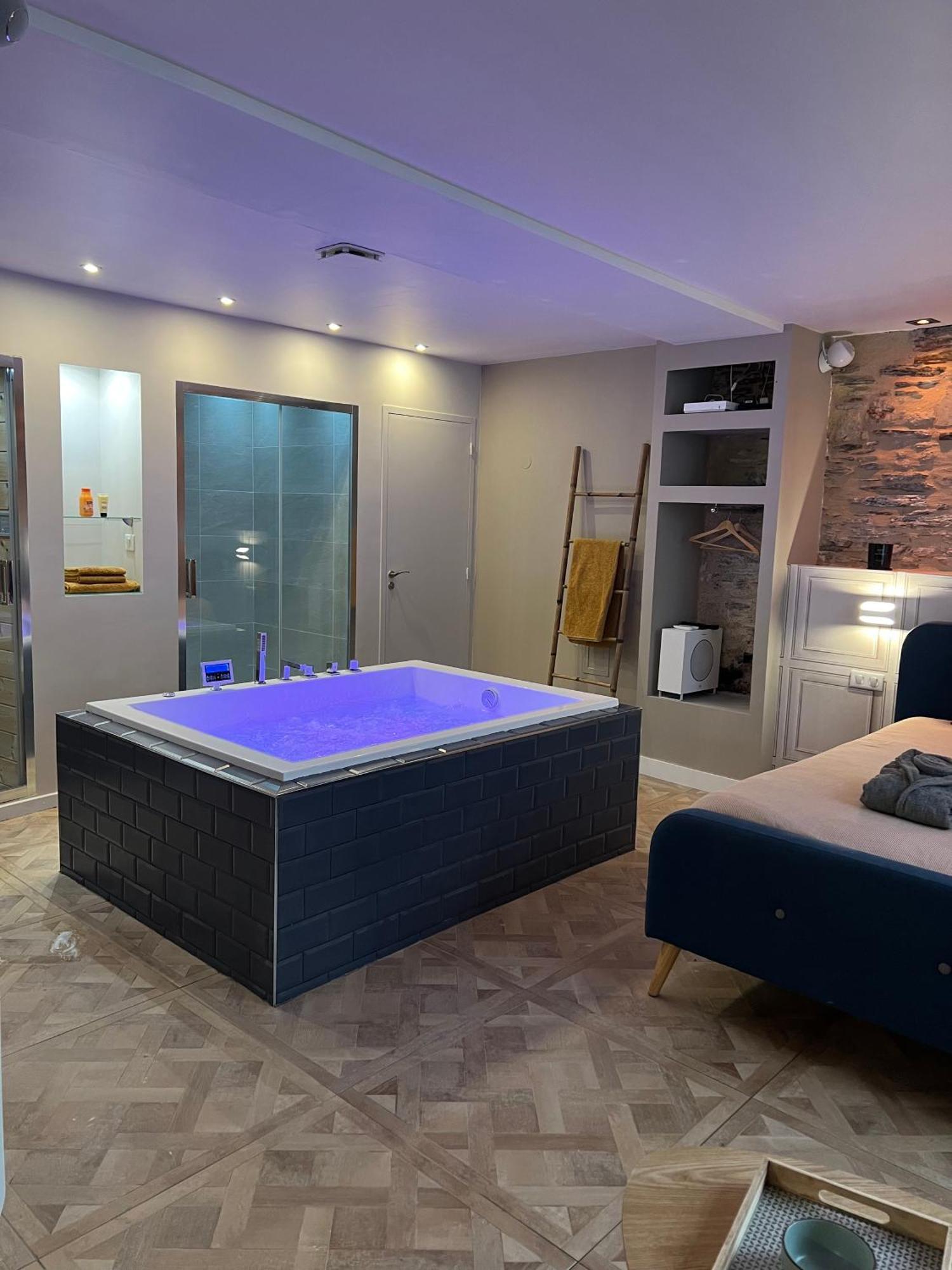 Appartement Avec Jacuzzi Sauna & Home Cinema - Nid D'Angers Eksteriør billede