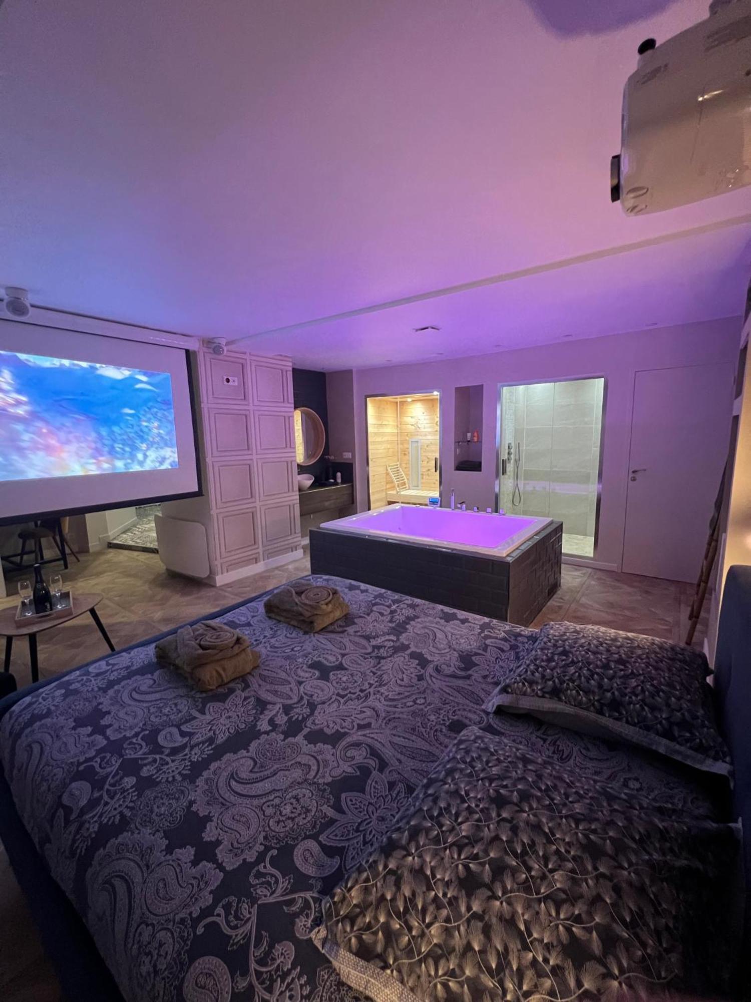 Appartement Avec Jacuzzi Sauna & Home Cinema - Nid D'Angers Eksteriør billede
