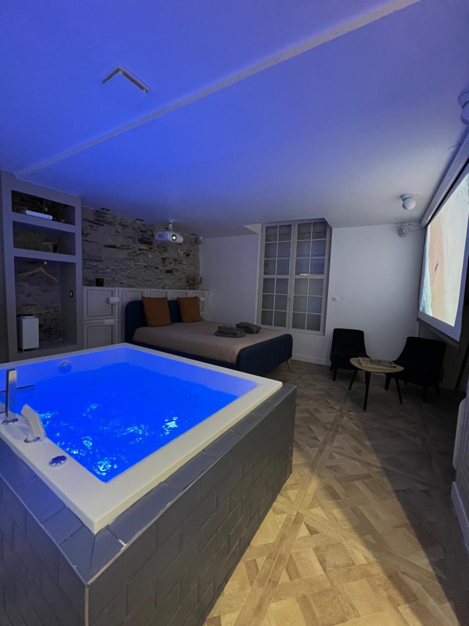 Appartement Avec Jacuzzi Sauna & Home Cinema - Nid D'Angers Eksteriør billede