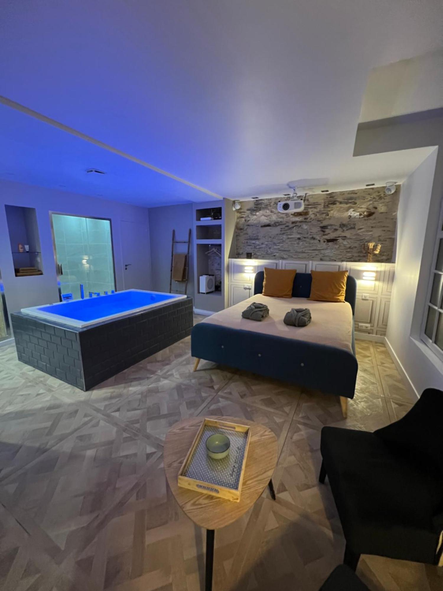 Appartement Avec Jacuzzi Sauna & Home Cinema - Nid D'Angers Eksteriør billede